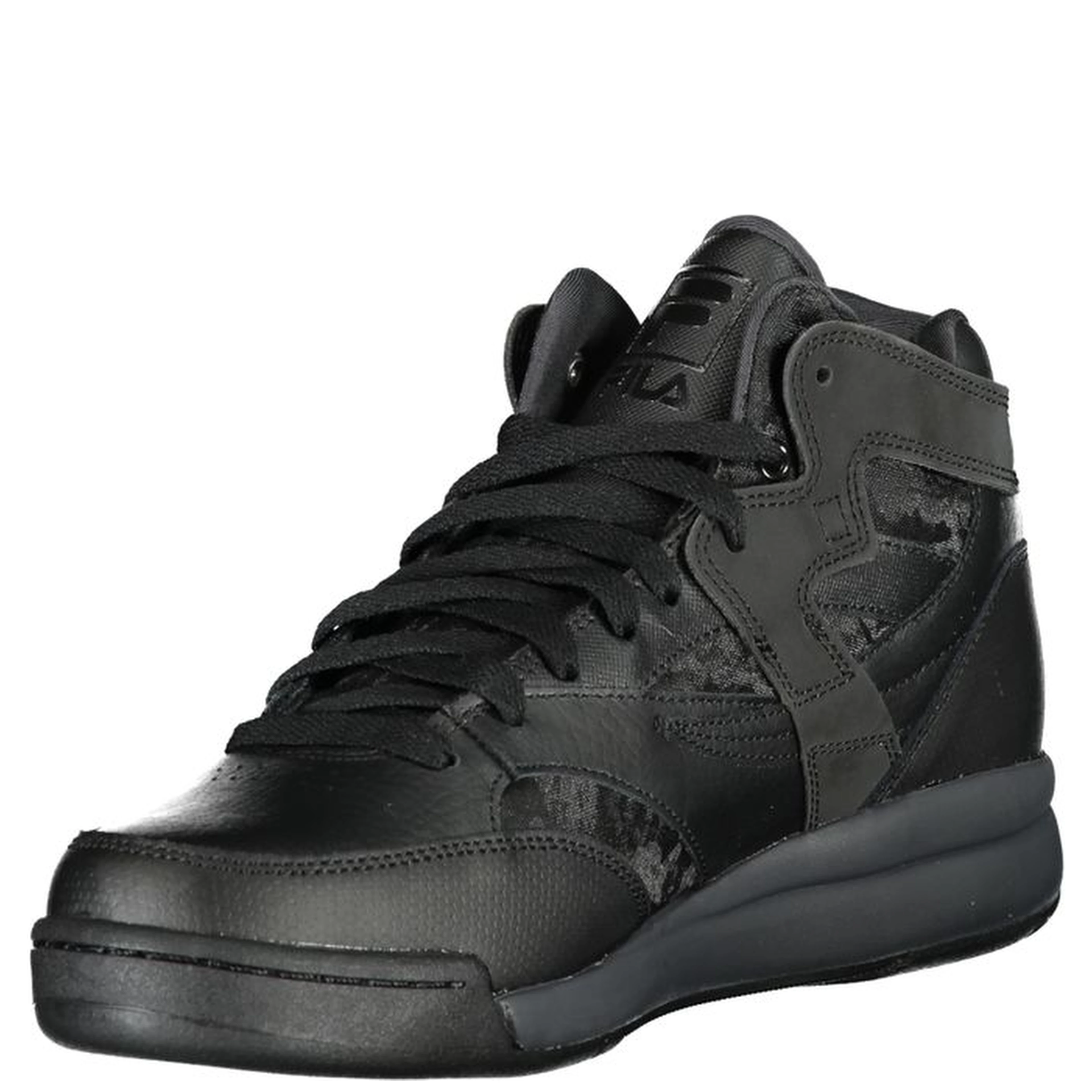 Black Polyester Sneaker
