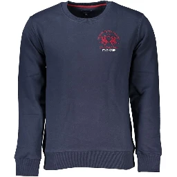 Blue Cotton Sweatshirt