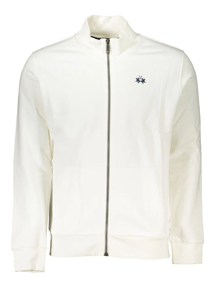 White Cotton Sweatshirt