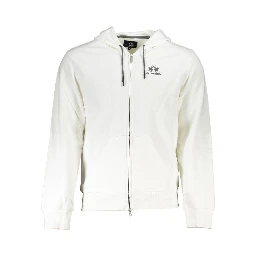 White Cotton Sweatshirt