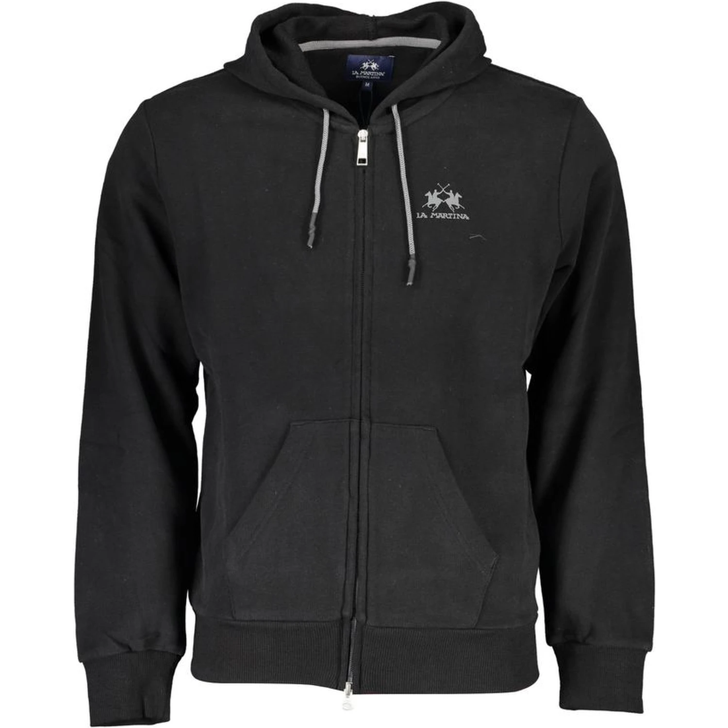 Black Cotton Sweatshirt