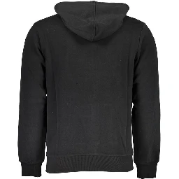 Black Cotton Sweatshirt