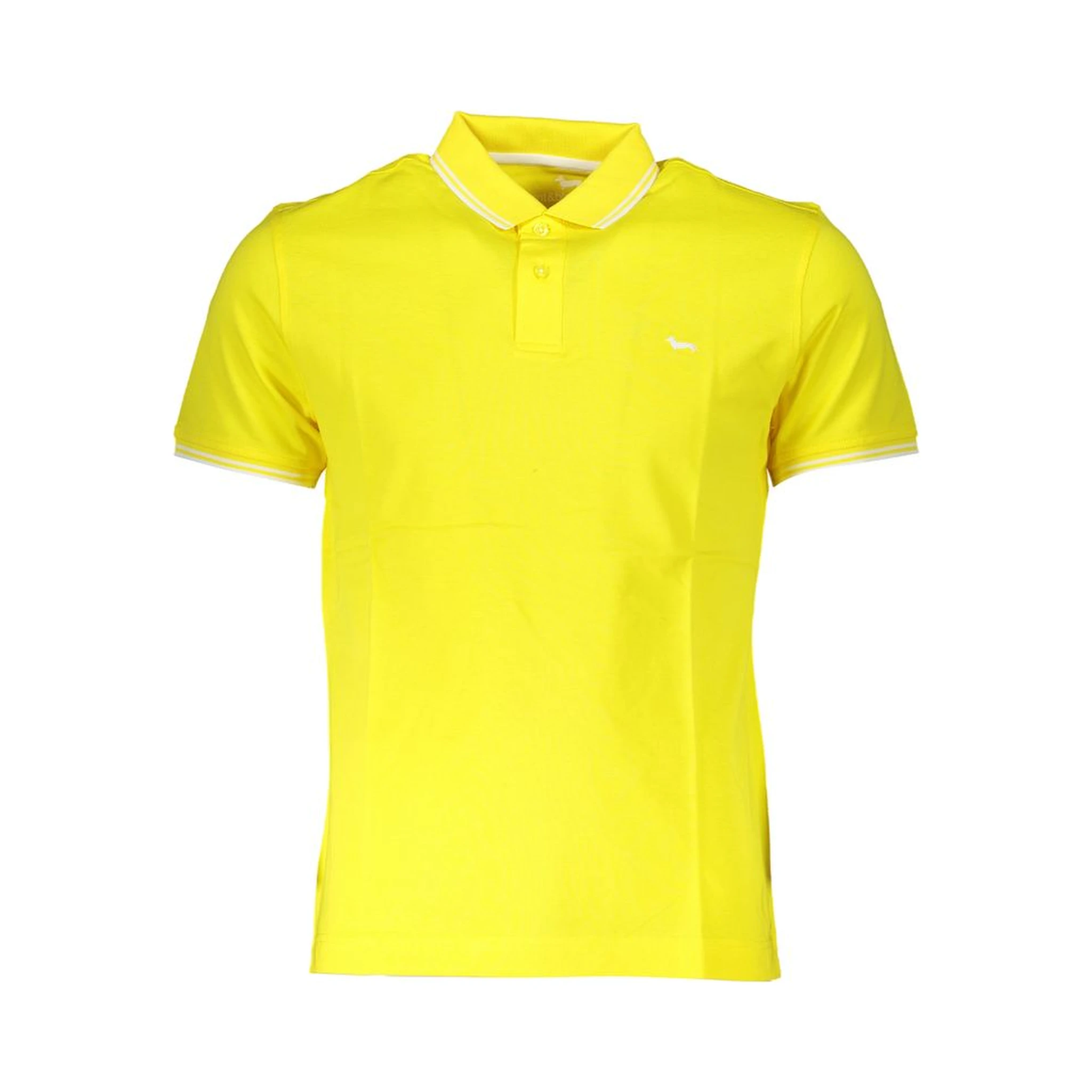 Yellow Cotton Polo Shirt