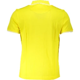 Yellow Cotton Polo Shirt