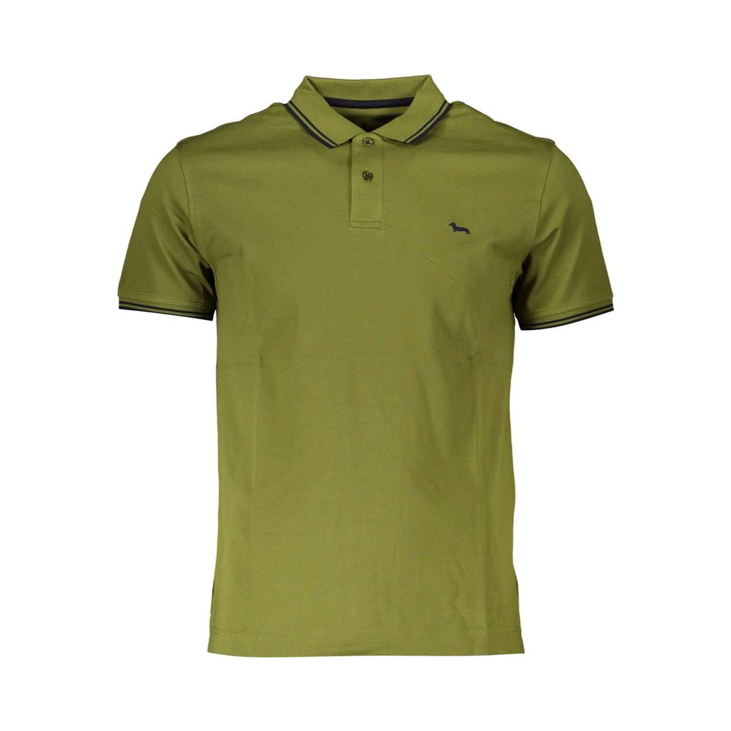 Green Cotton Polo Shirt