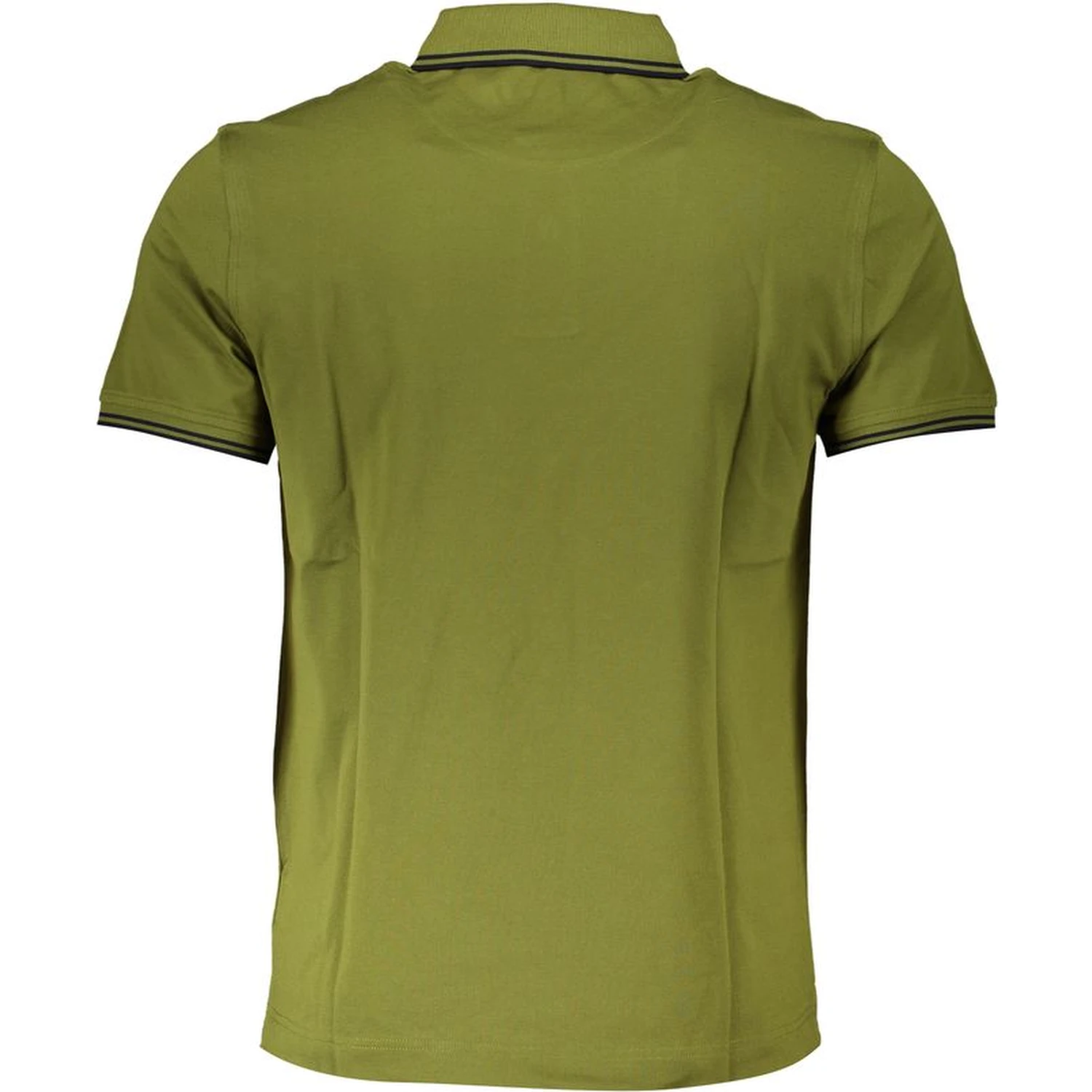 Green Cotton Polo Shirt