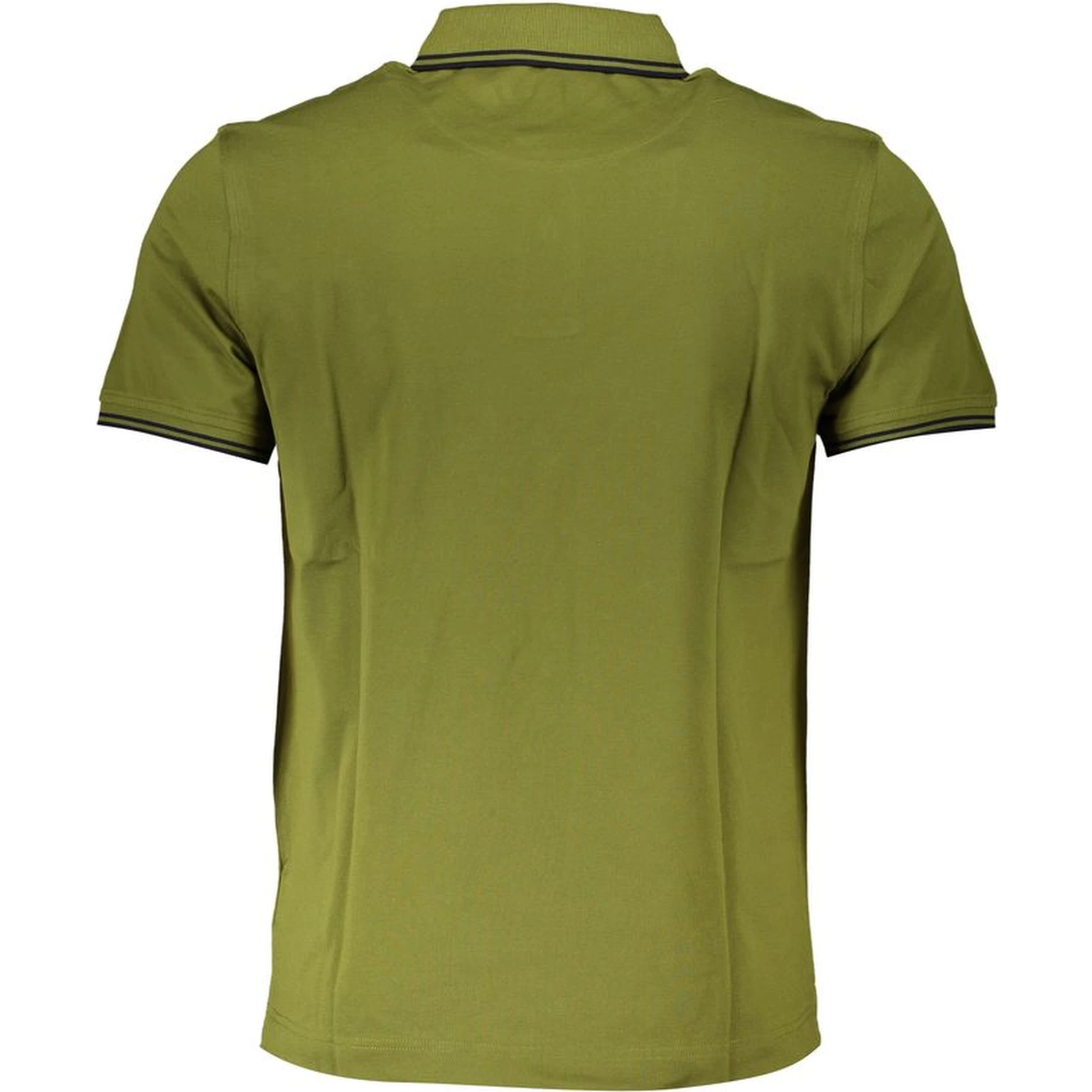 Green Cotton Polo Shirt
