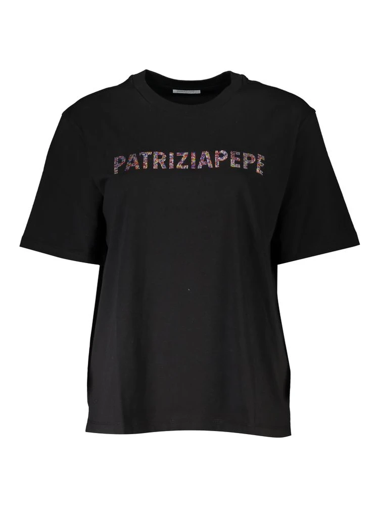 Black Cotton T-Shirt