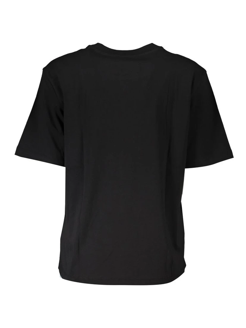 Black Cotton T-Shirt