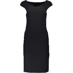 Black Elastane Dress