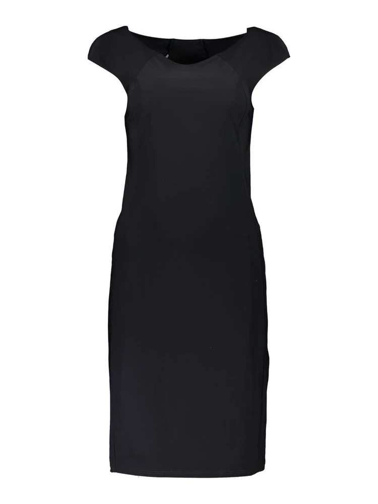 Black Elastane Dress