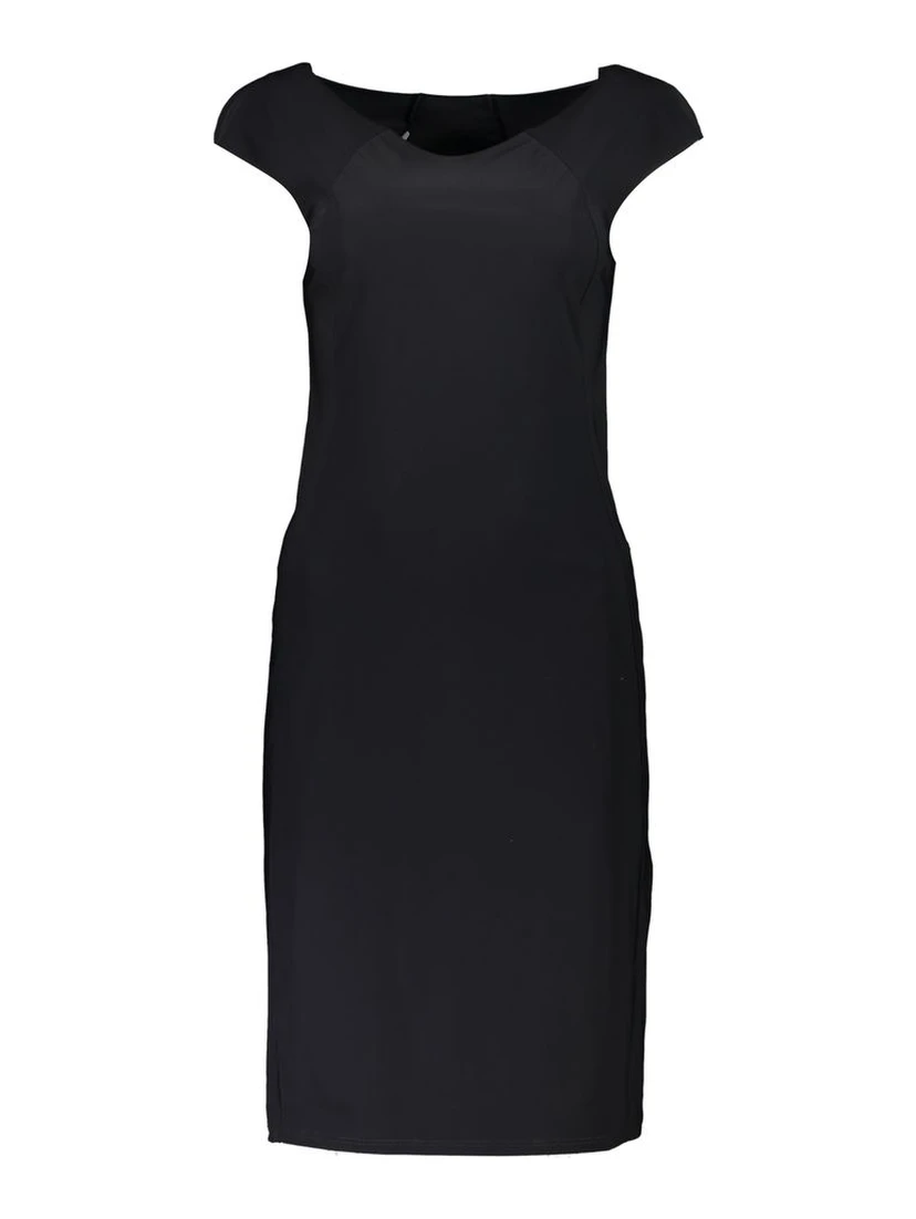 Black Elastane Dress