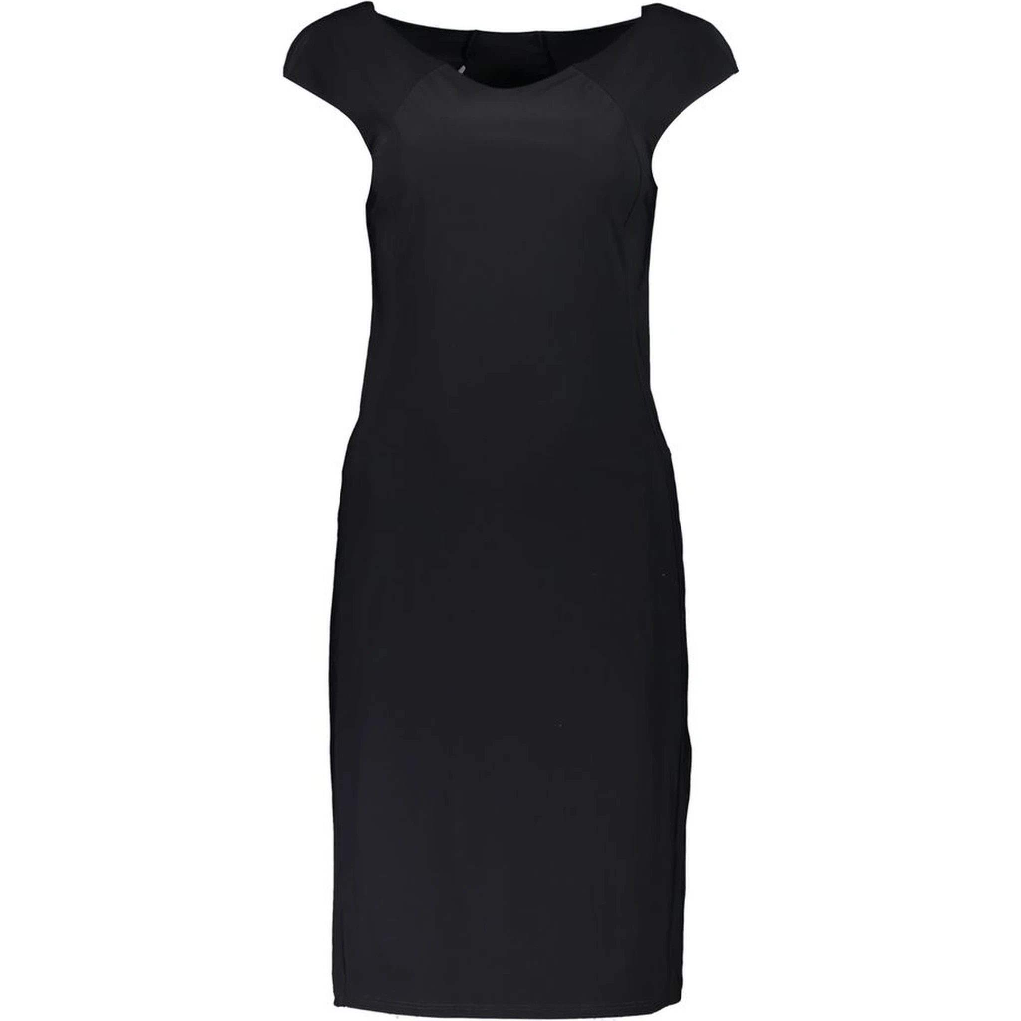 Black Elastane Dress