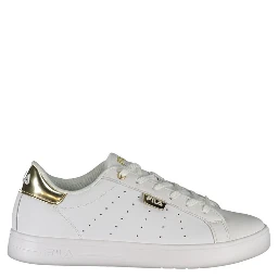White Polyester Sneaker