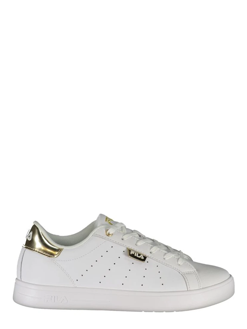 White Polyester Sneaker