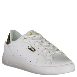 White Polyester Sneaker