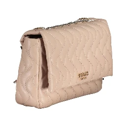 Pink Polyethylene Handbag