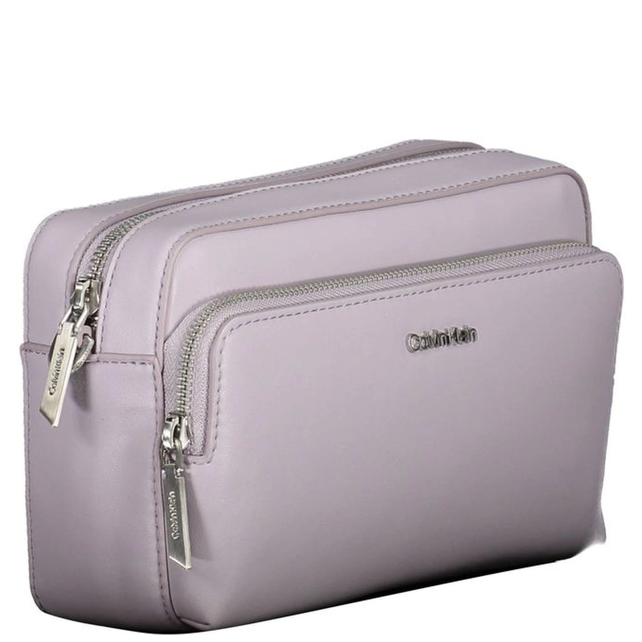 Purple Polyester Women's Handbag