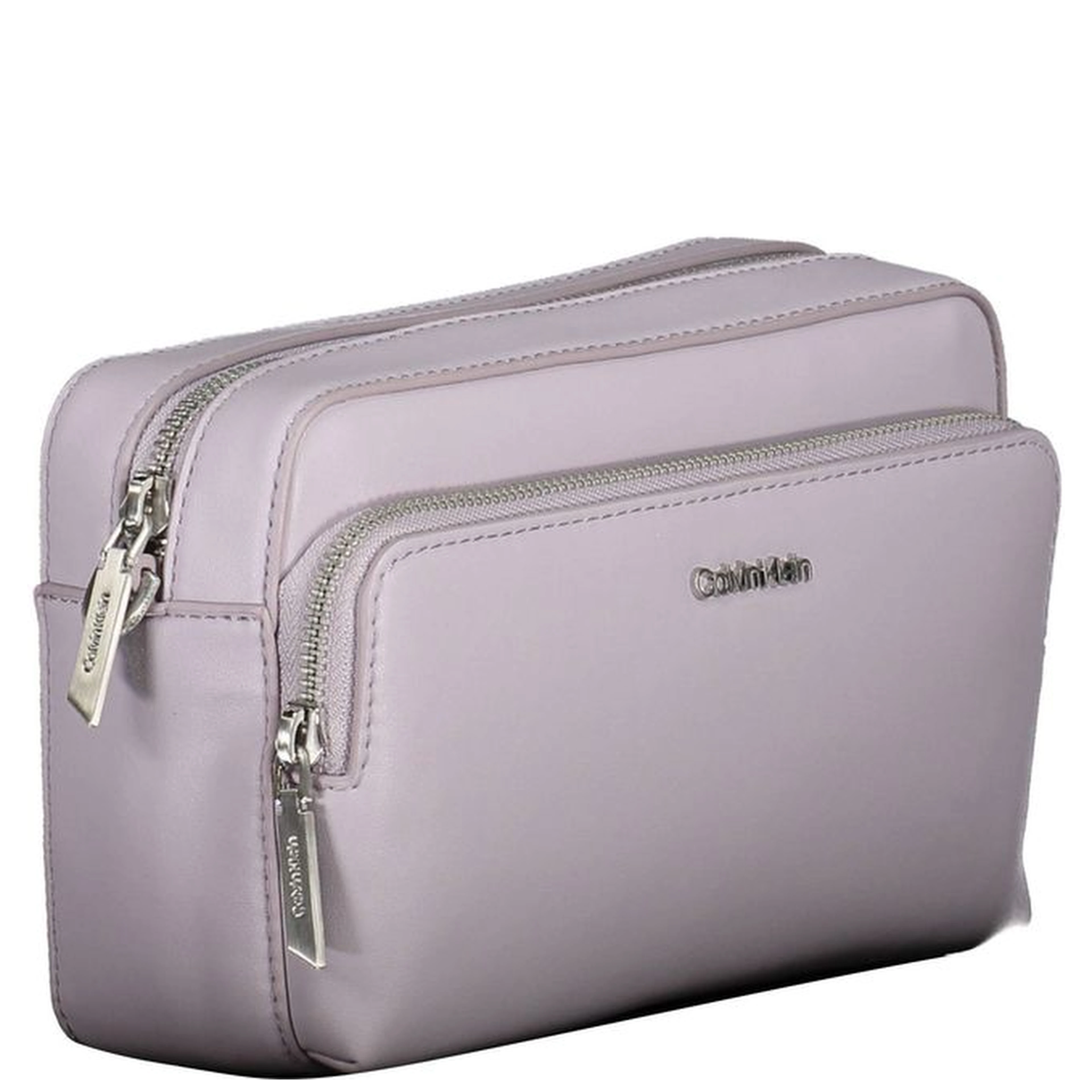 Purple Polyester Women's Handbag