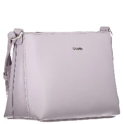 Purple Polyester Handbag