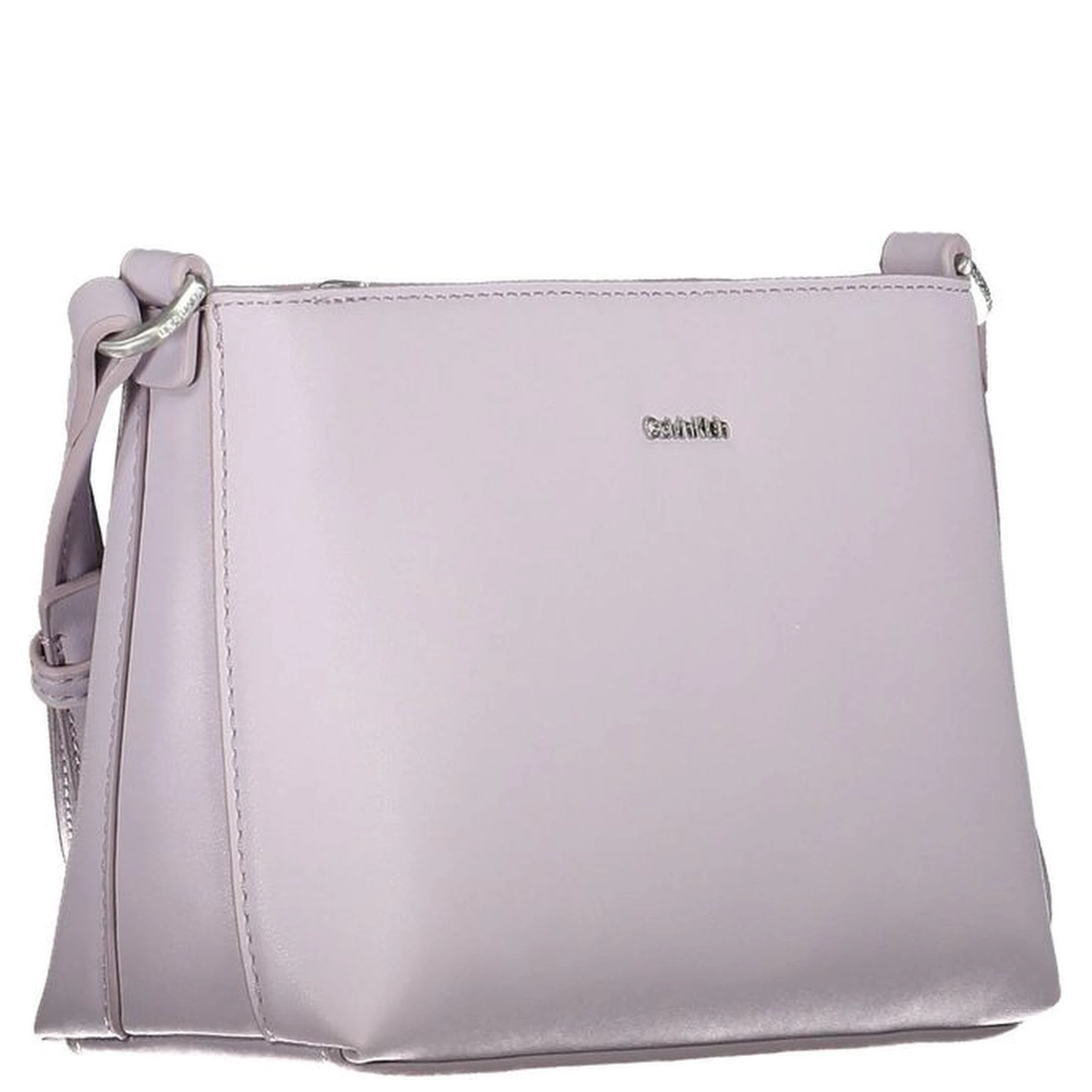 Purple Polyester Handbag