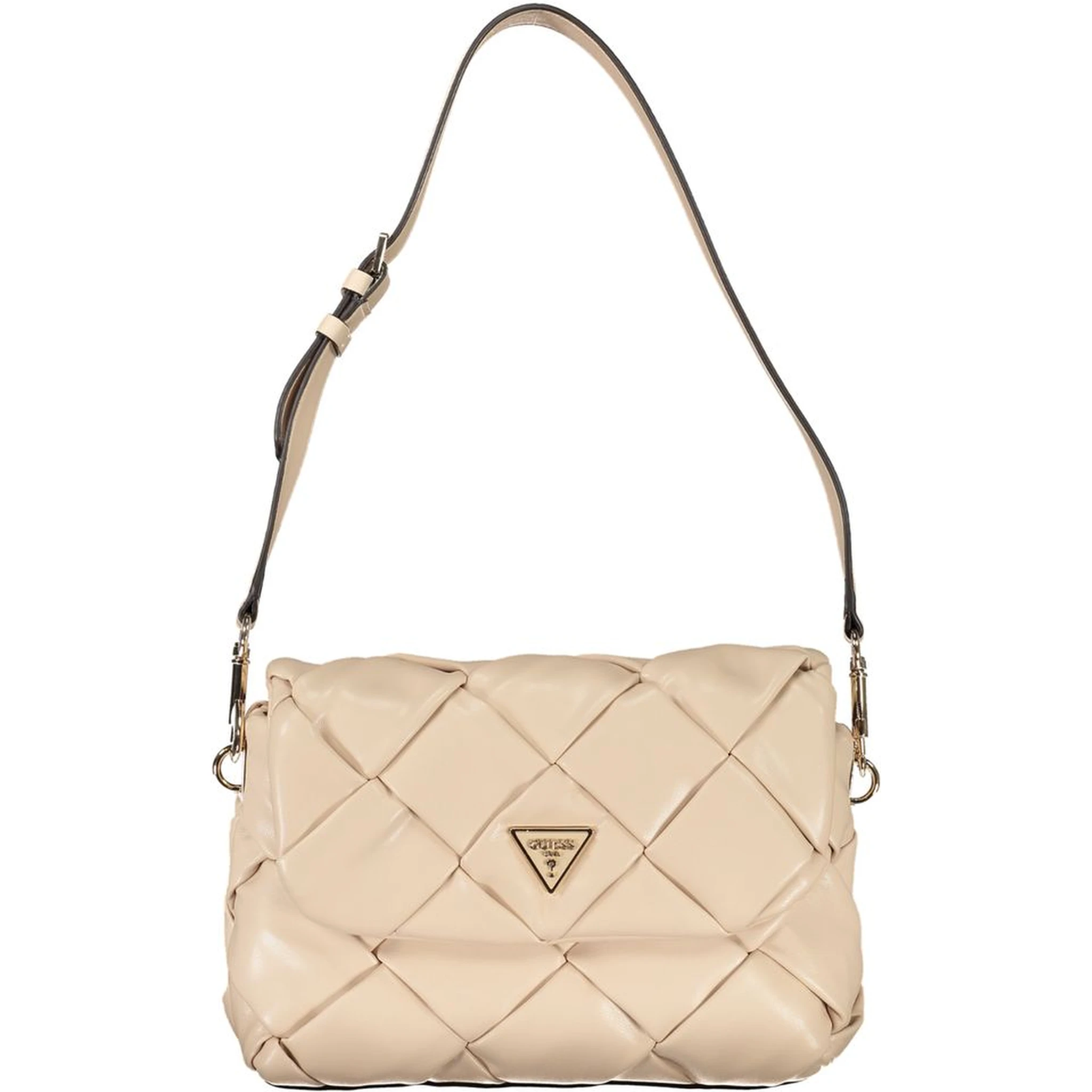 Pink Polyethylene Handbag