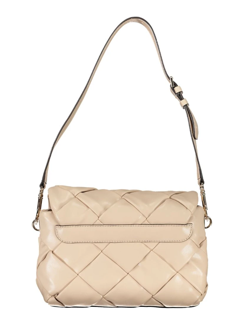 Pink Polyethylene Handbag