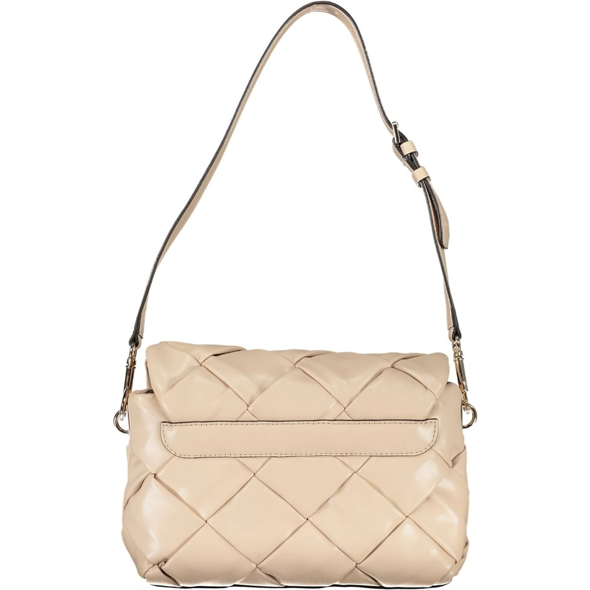 Pink Polyethylene Handbag