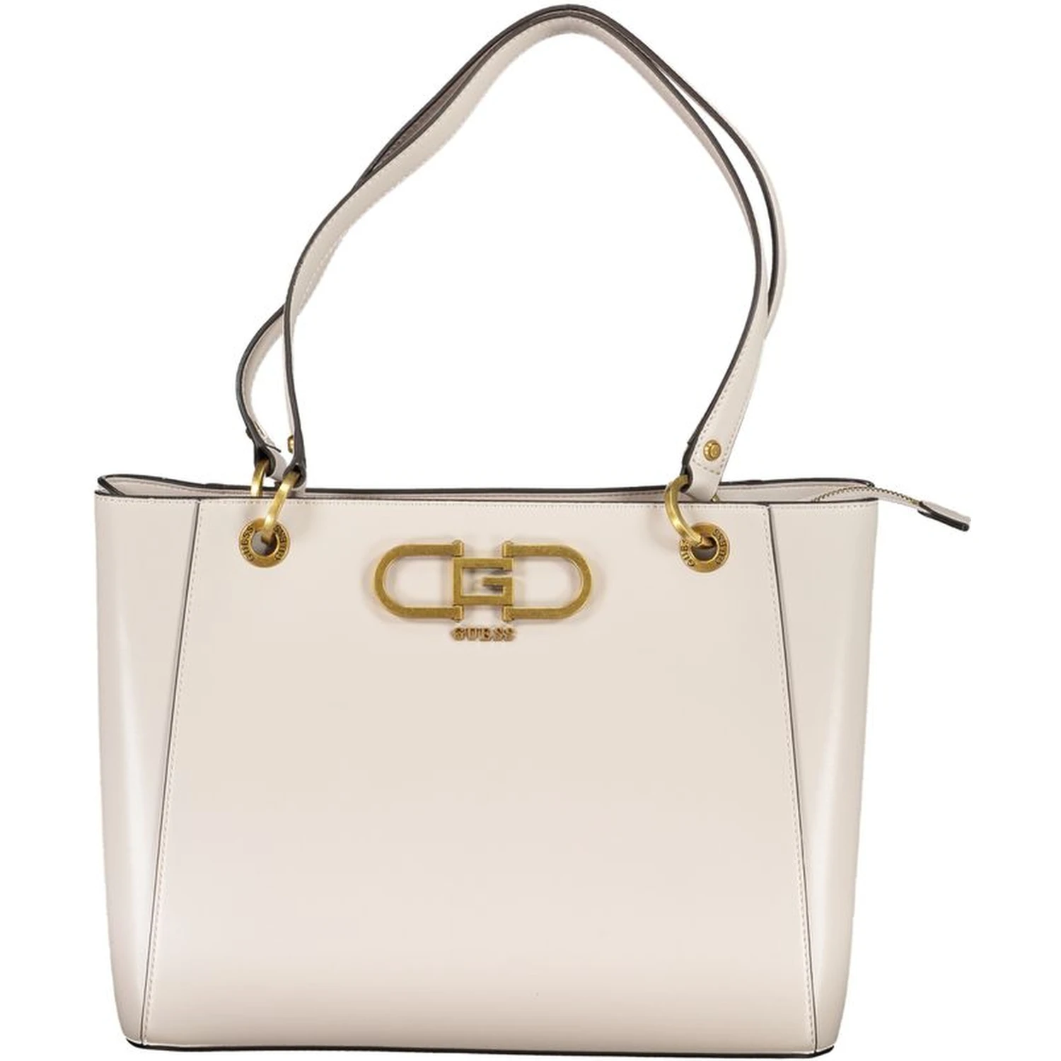 Gray Polyethylene Handbag