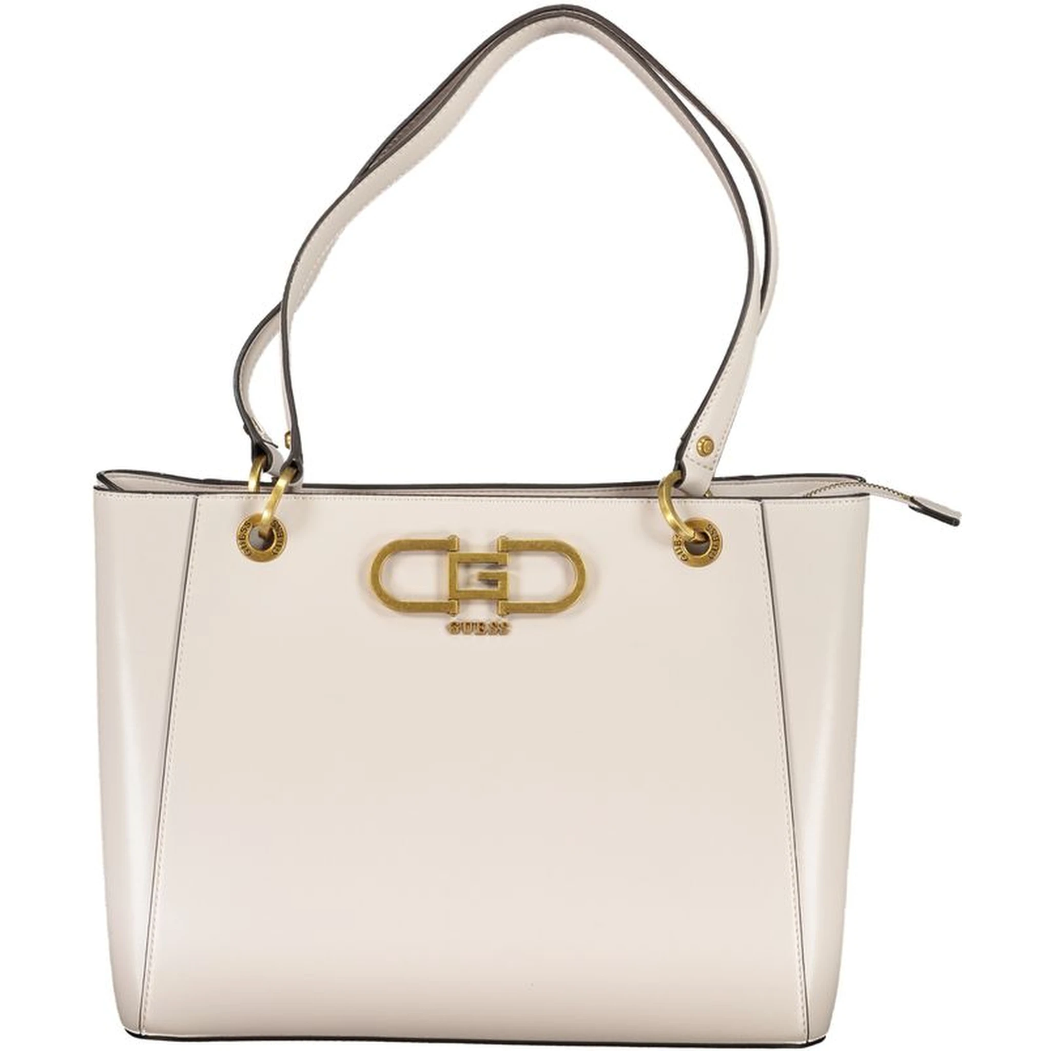 Gray Polyethylene Handbag