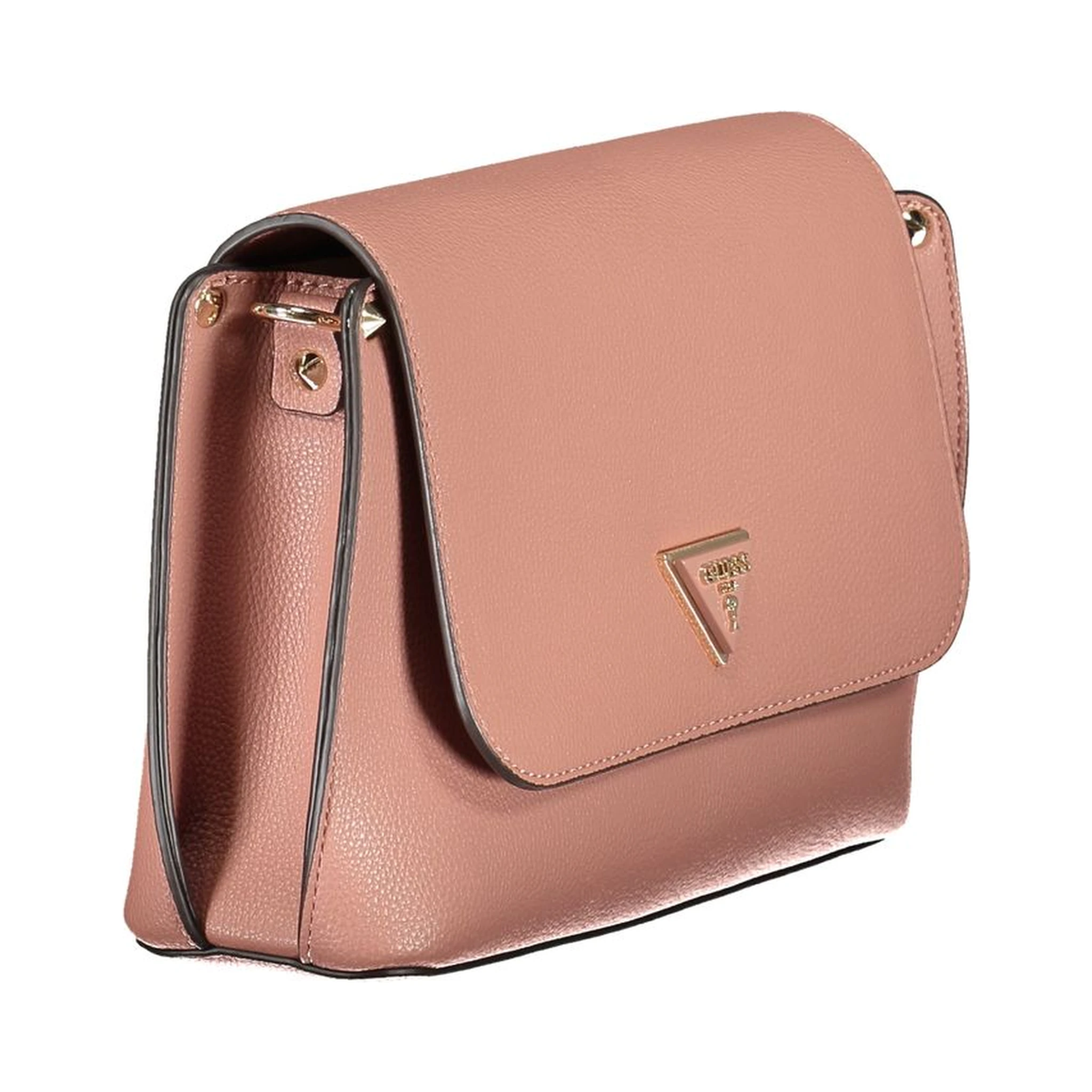 Pink Polyethylene Handbag