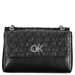 Re-lock Logo-embossed Crossbody Bag In Black