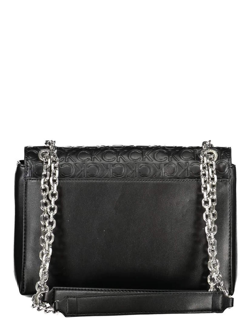 Re-lock Logo-embossed Crossbody Bag In Black