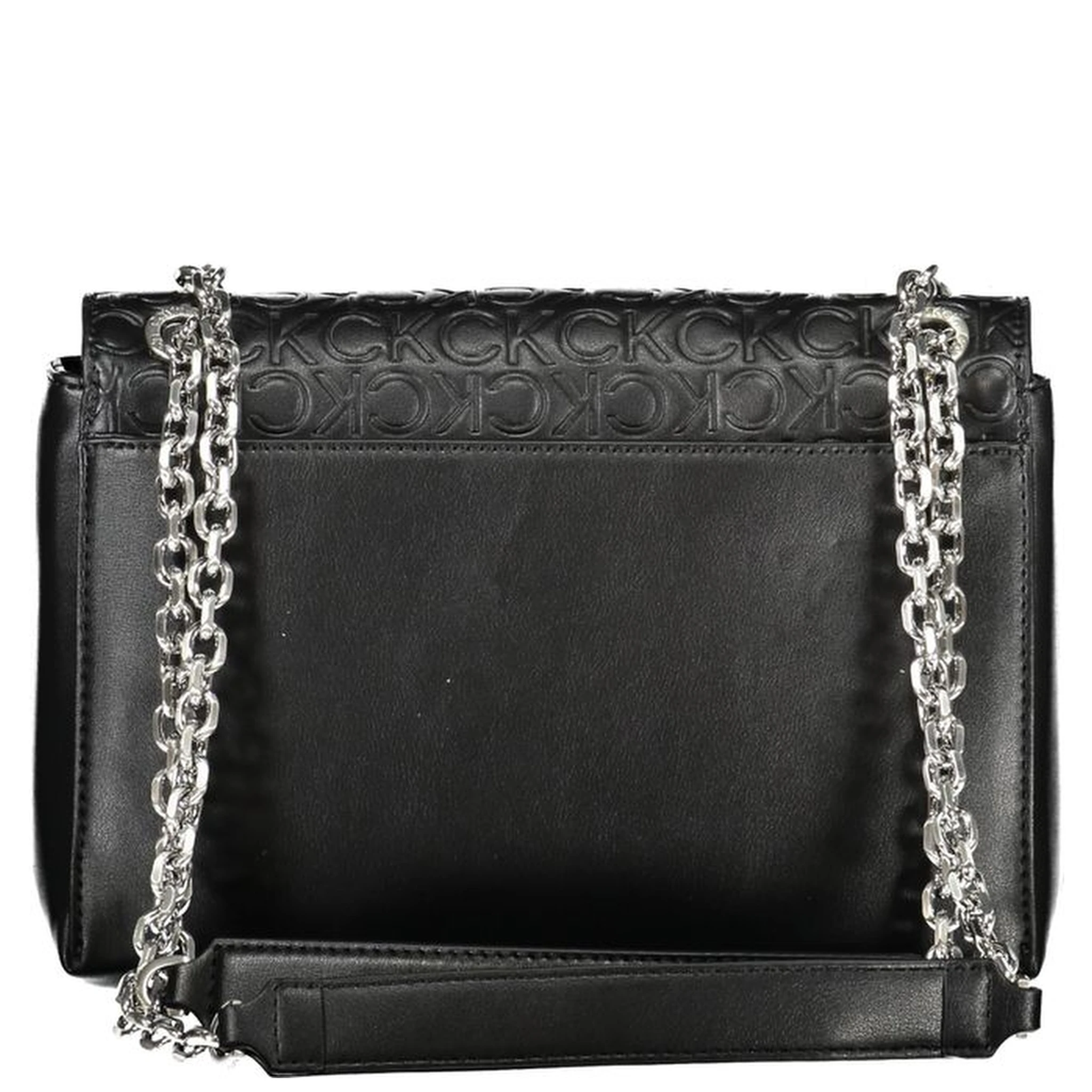 Re-lock Logo-embossed Crossbody Bag In Black