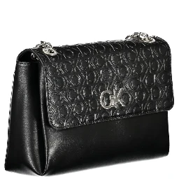 Re-lock Logo-embossed Crossbody Bag In Black