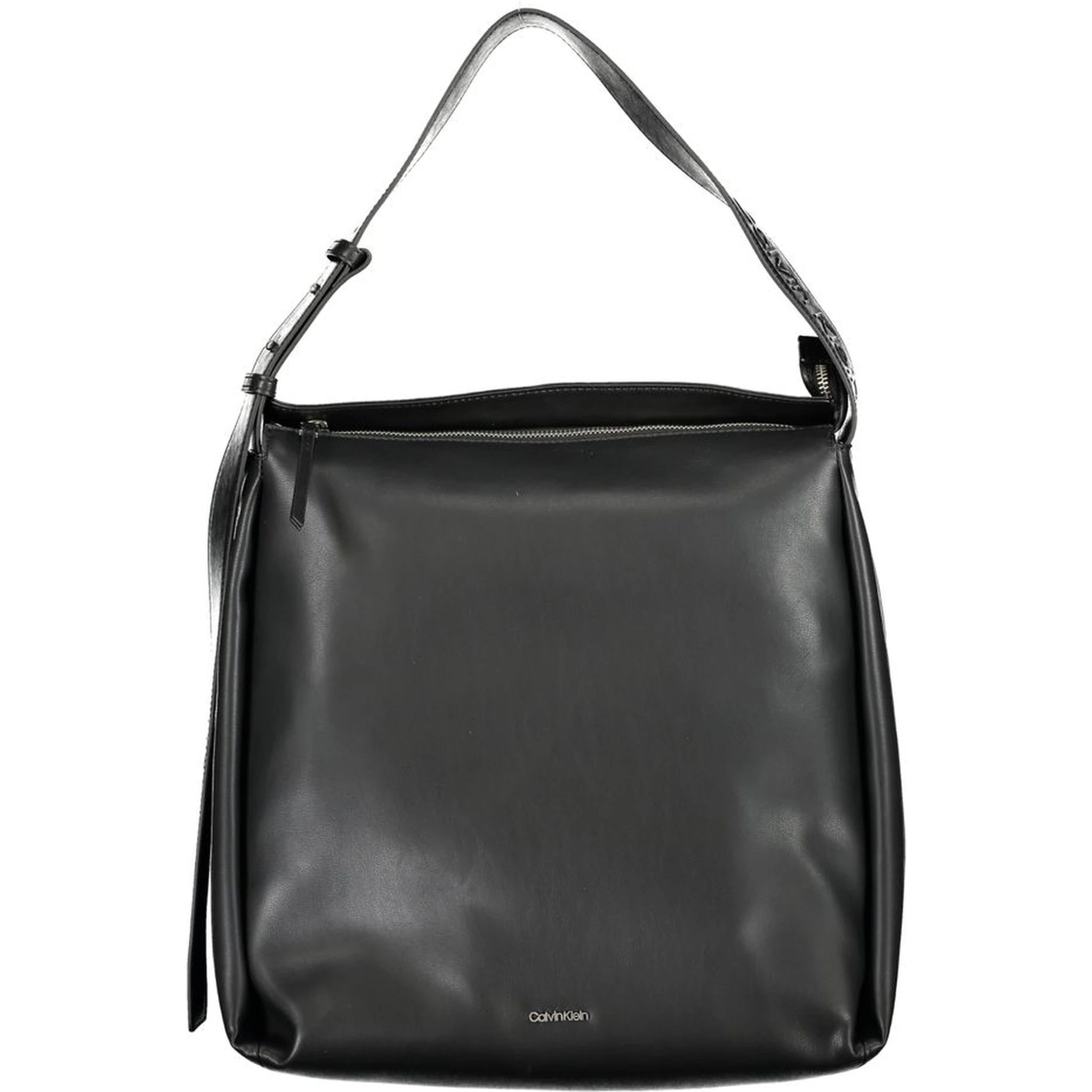 Black Polyester Handbag