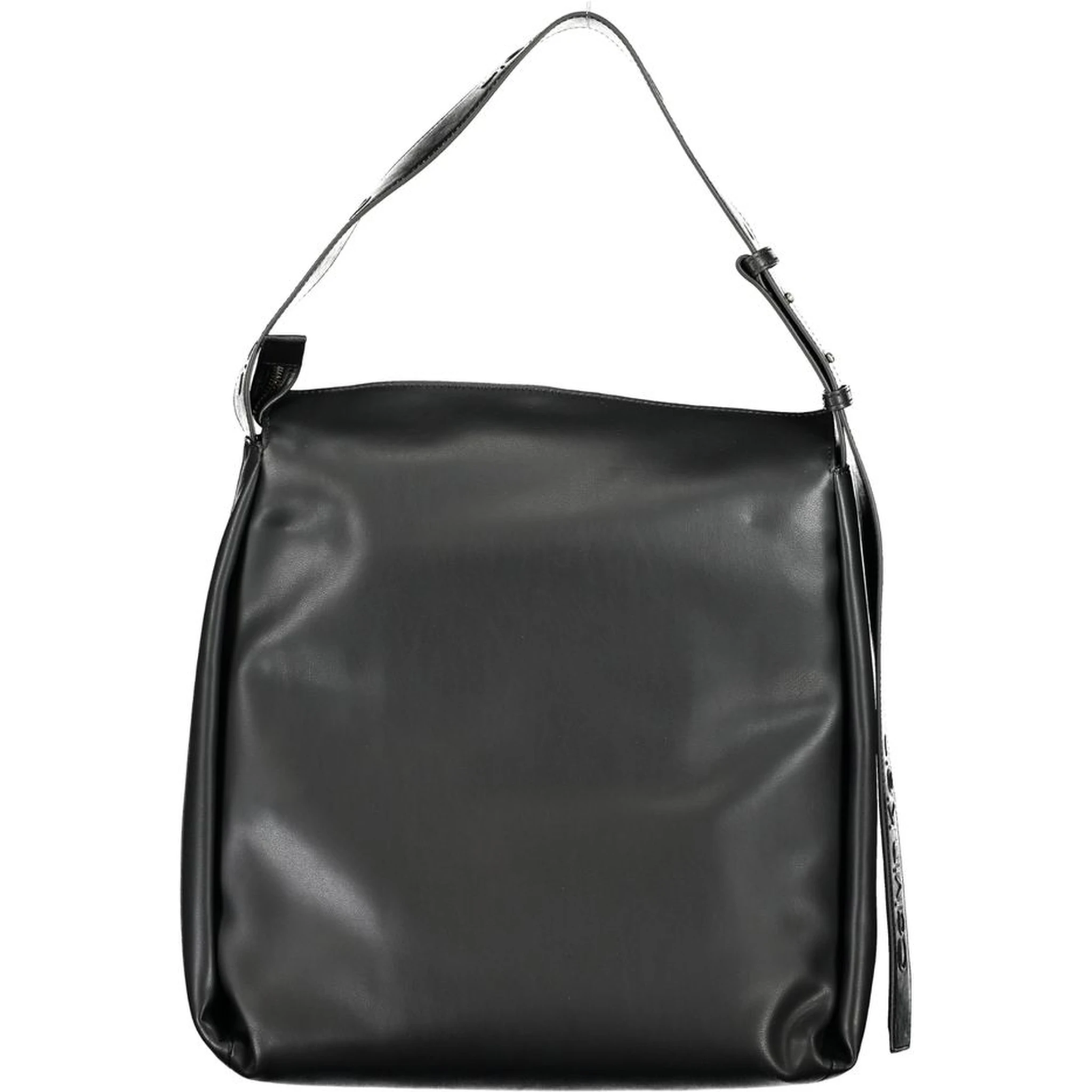 Black Polyester Handbag