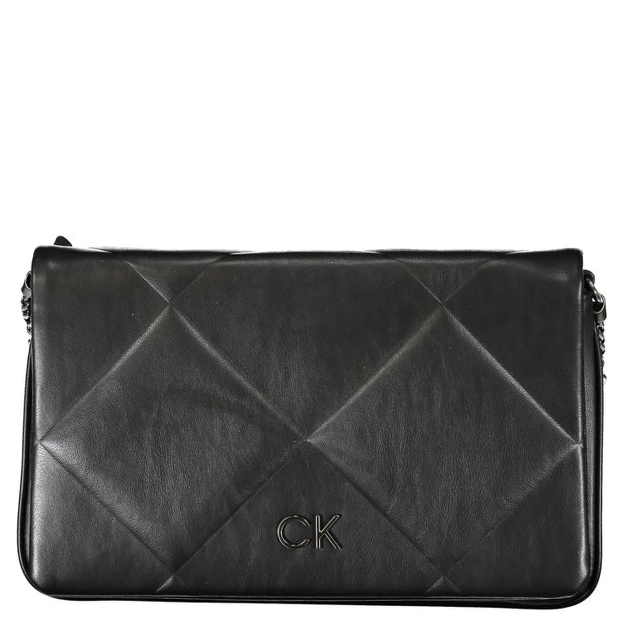 Black Polyester Handbag