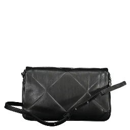 Black Polyester Handbag