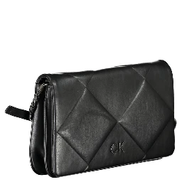 Black Polyester Handbag
