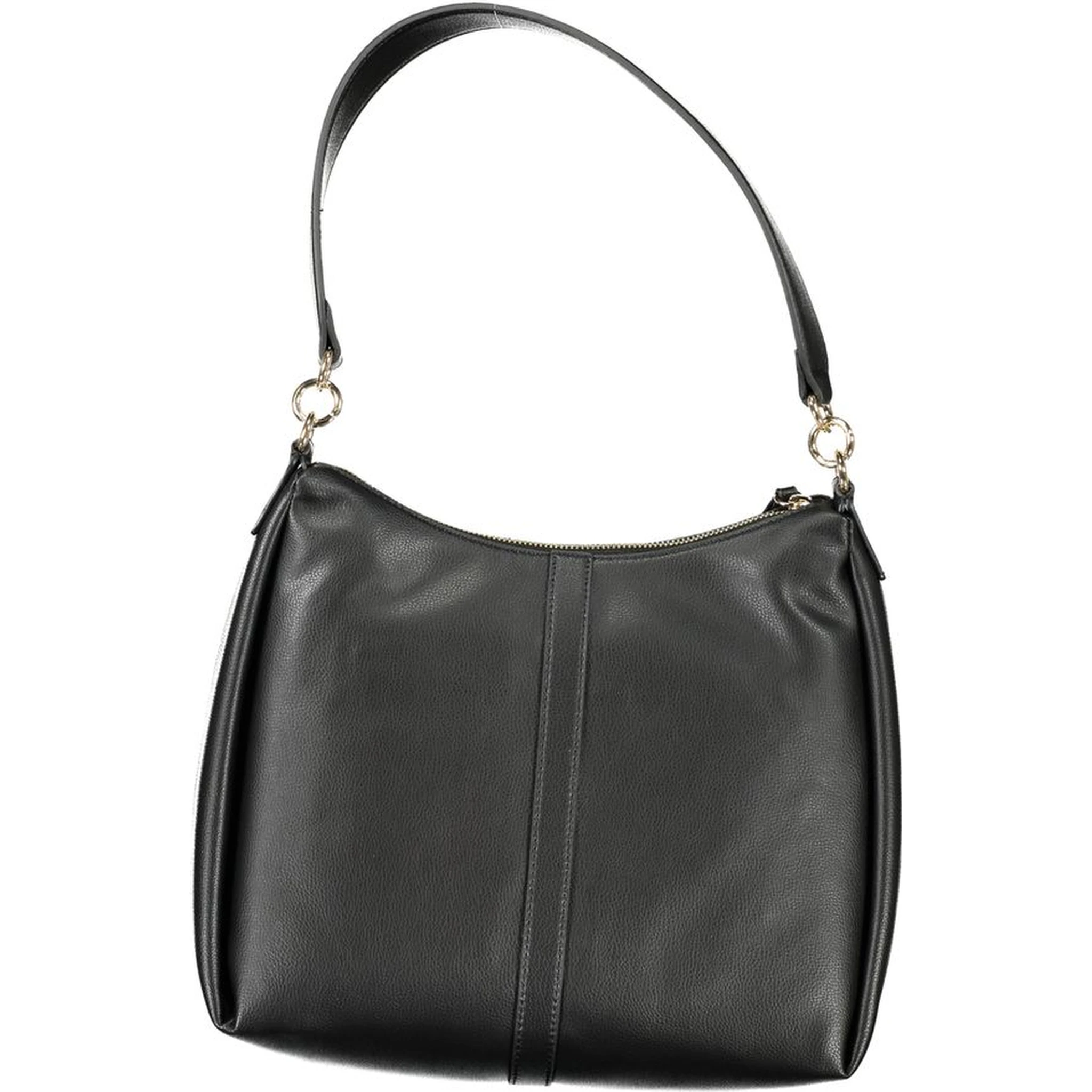 Black Polyester Handbag