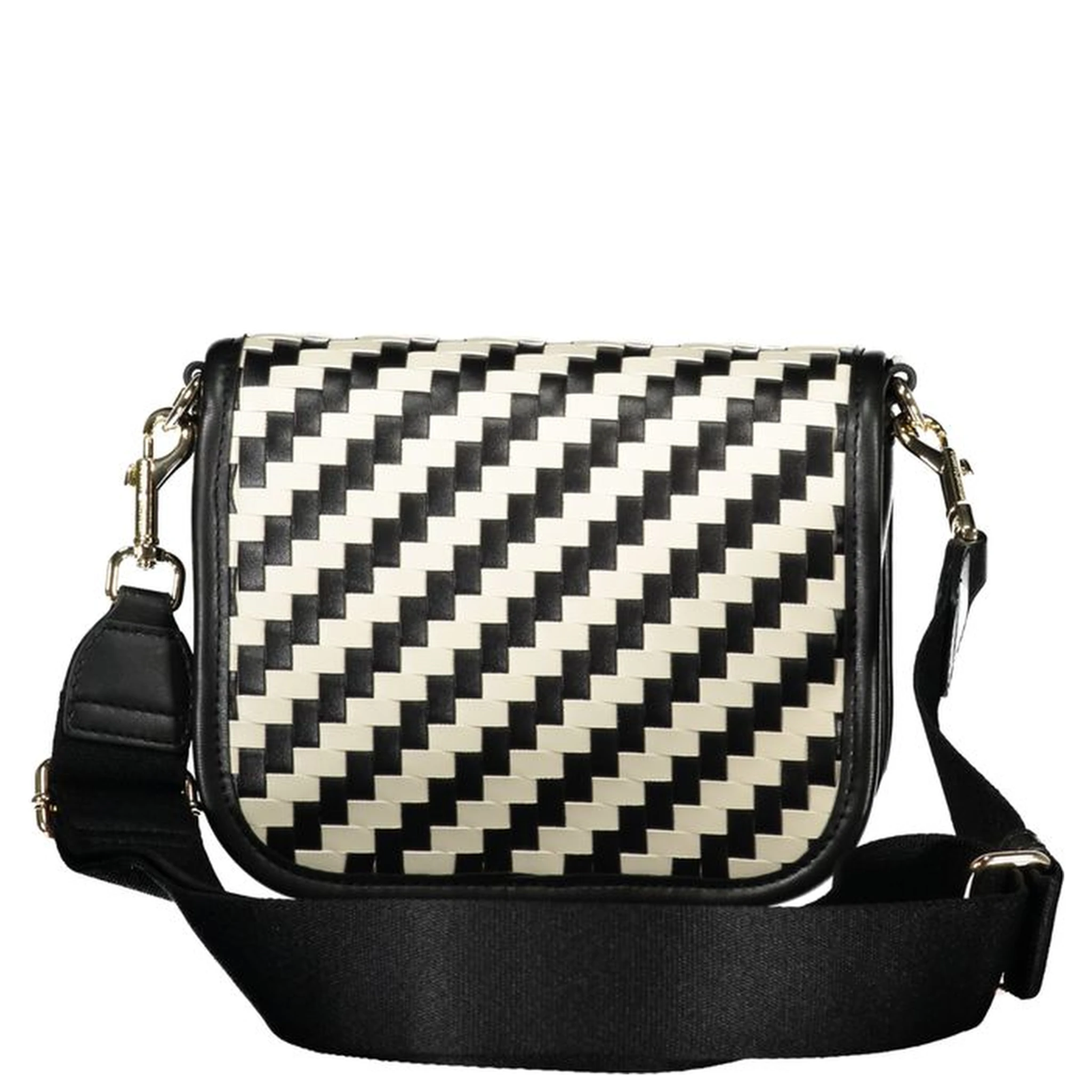 Solid City Flap Crossbody Bag