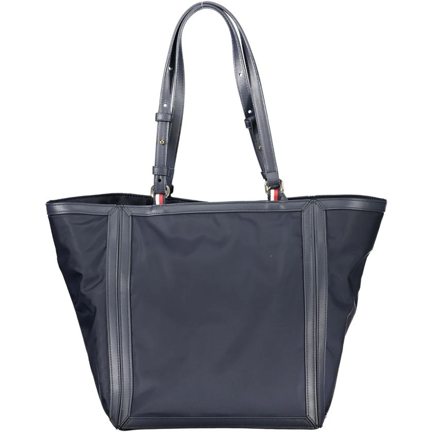 Blue Polyester Handbag