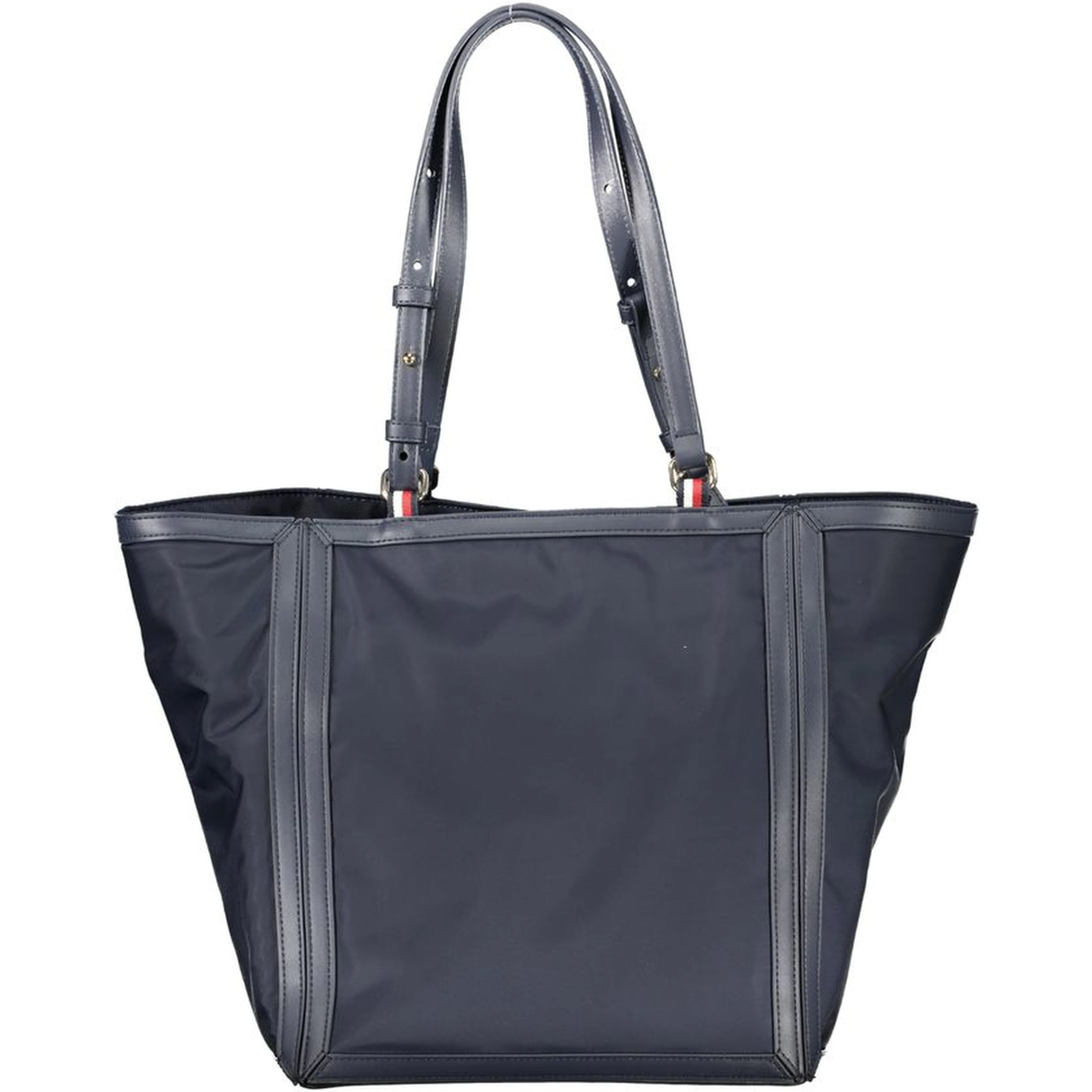 Blue Polyester Handbag