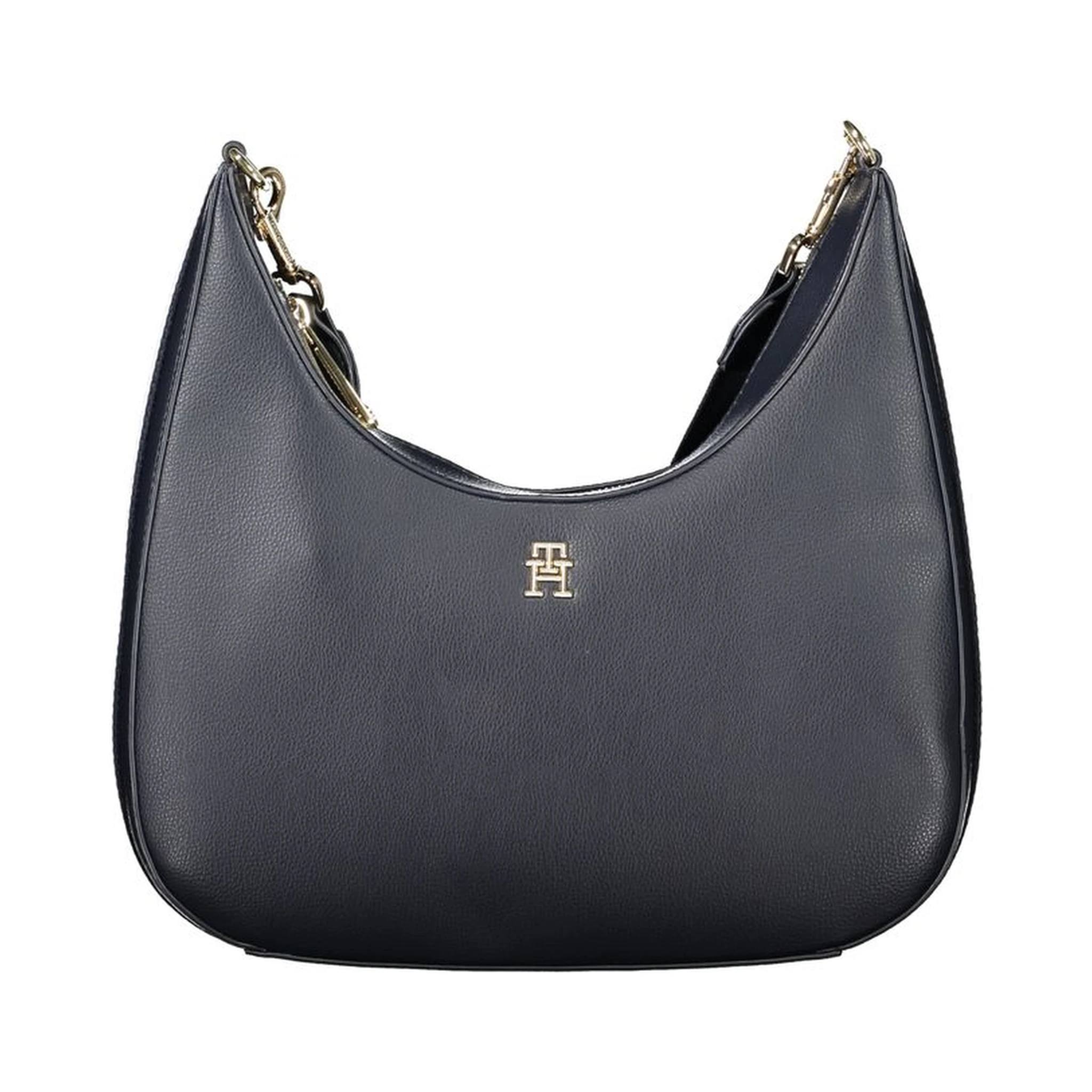 Blue Polyester Handbag