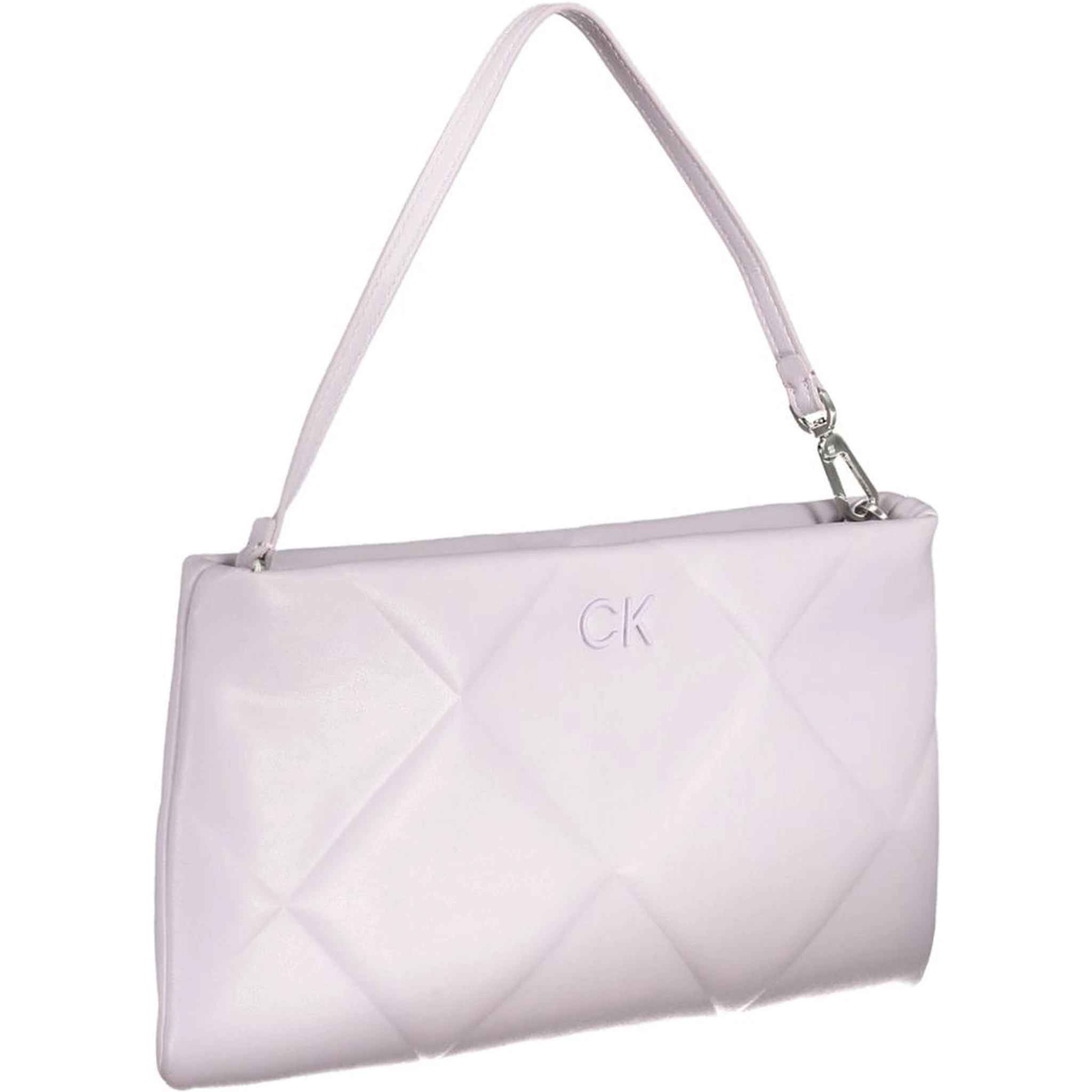 Purple Polyester Handbag