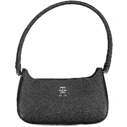 Emblem Shoulder Bag In Black