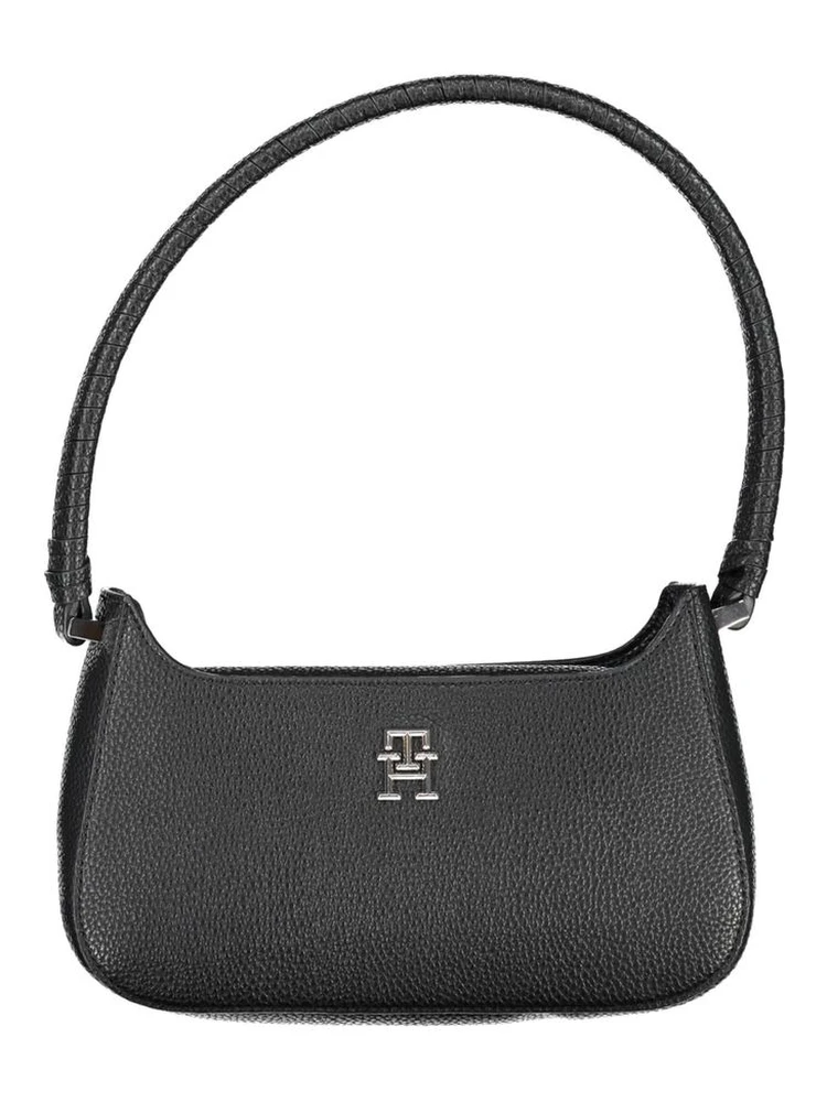 Emblem Shoulder Bag In Black