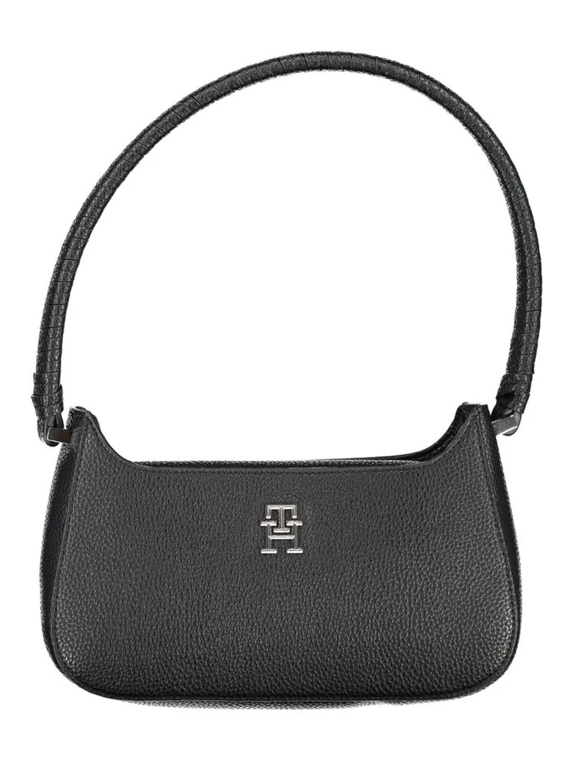 Emblem Shoulder Bag In Black