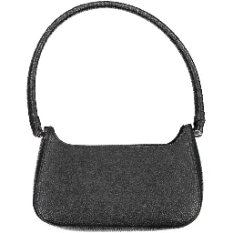 Emblem Shoulder Bag In Black